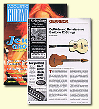Acoustic Guitar featuring Dell Arte article
